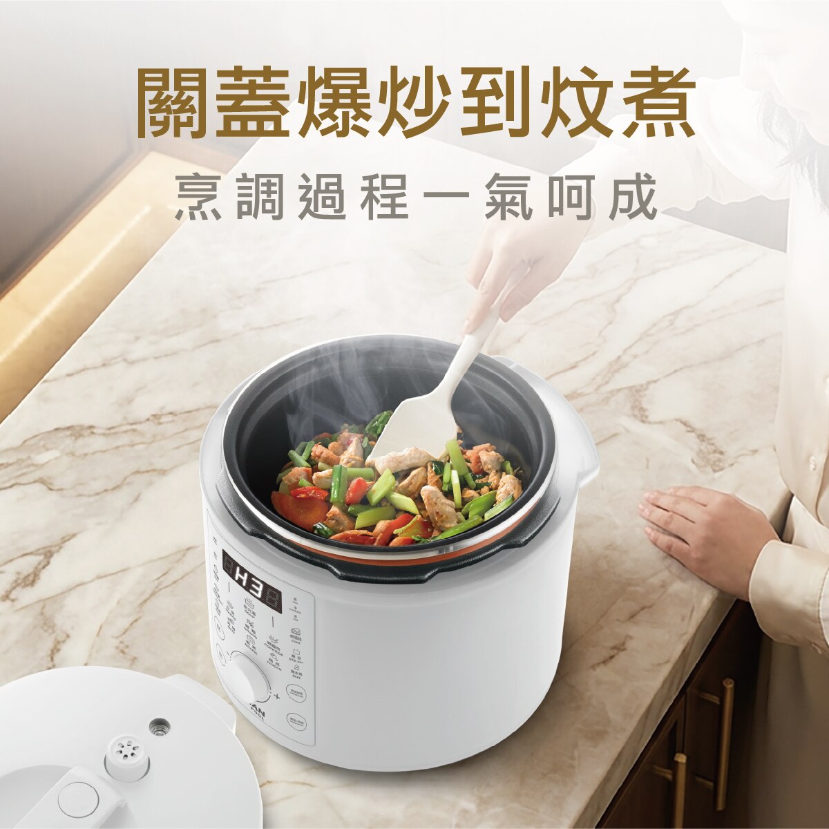 GERMAN POOL 德國寶 PRC-509 多功能壓力飯煲 電飯煲